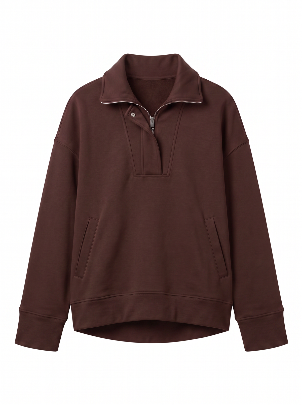 Calm Pullover - Chocolate Brown - front product