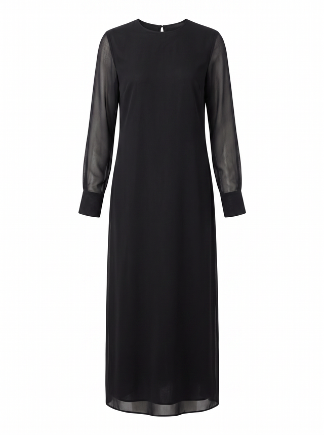 Chiffon Column - Obsidian Black - front product
