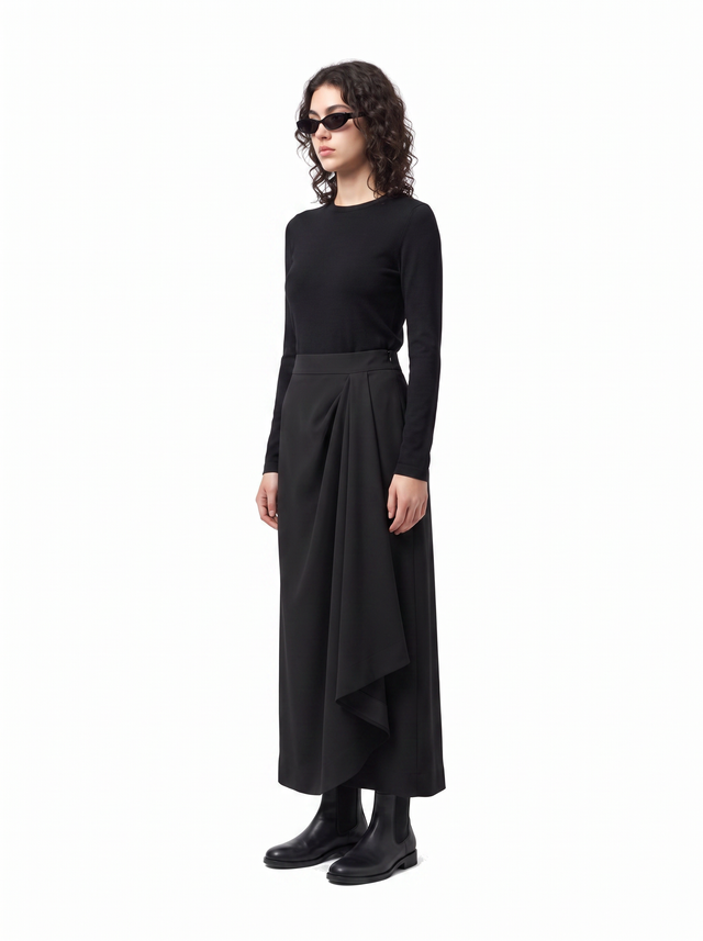Dusk Maxi - Obsidian Black - side model