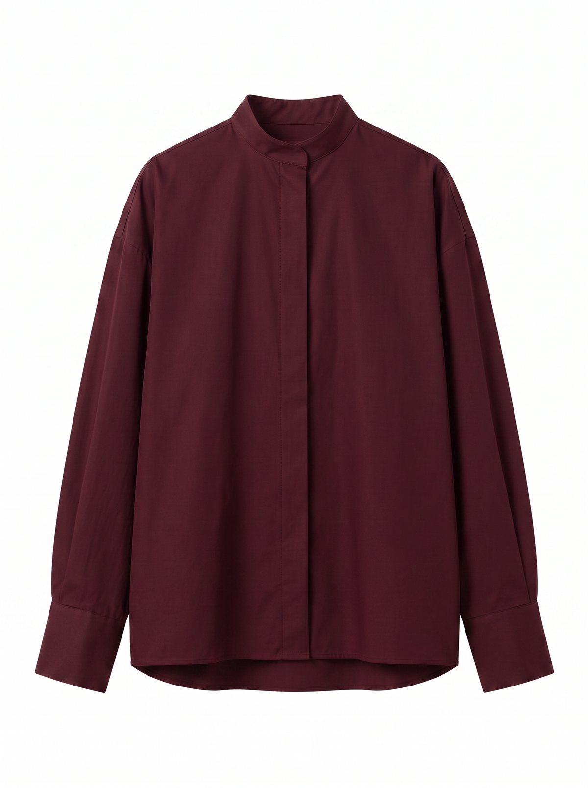 Eclipse Shirt - Oxblood Burgundy - front product