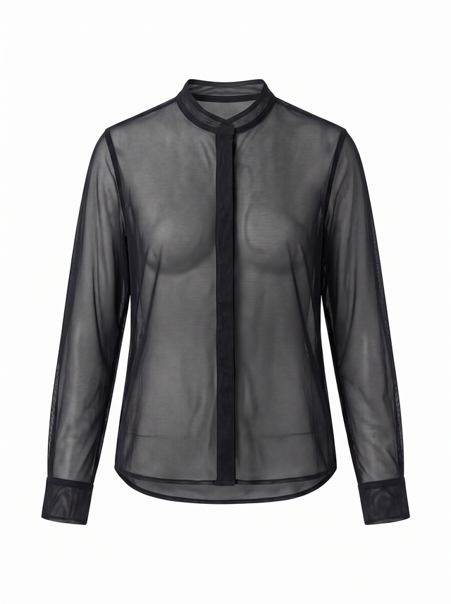 Ghost Mesh - Obsidian Black - front product