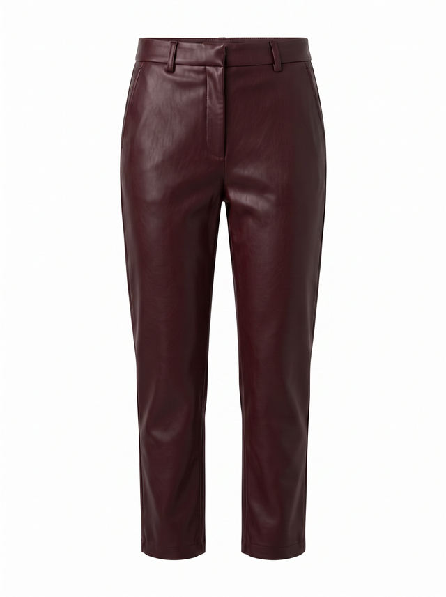 Grounded Trousers - Oxblood Burgundy - front product