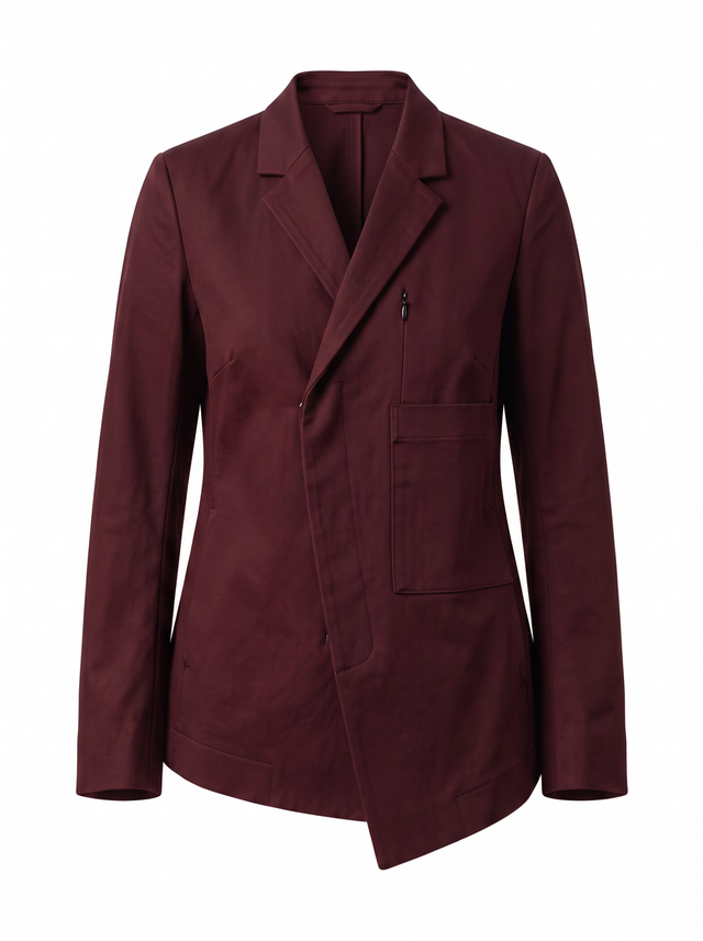 Ink Asymmetric - Oxblood Burgundy - front product