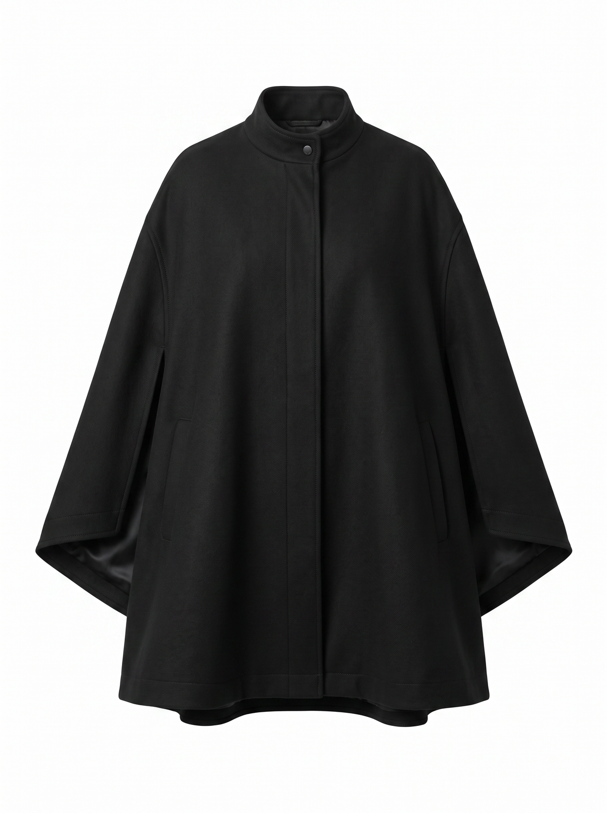 Kuro Cape - Obsidian Black - front product