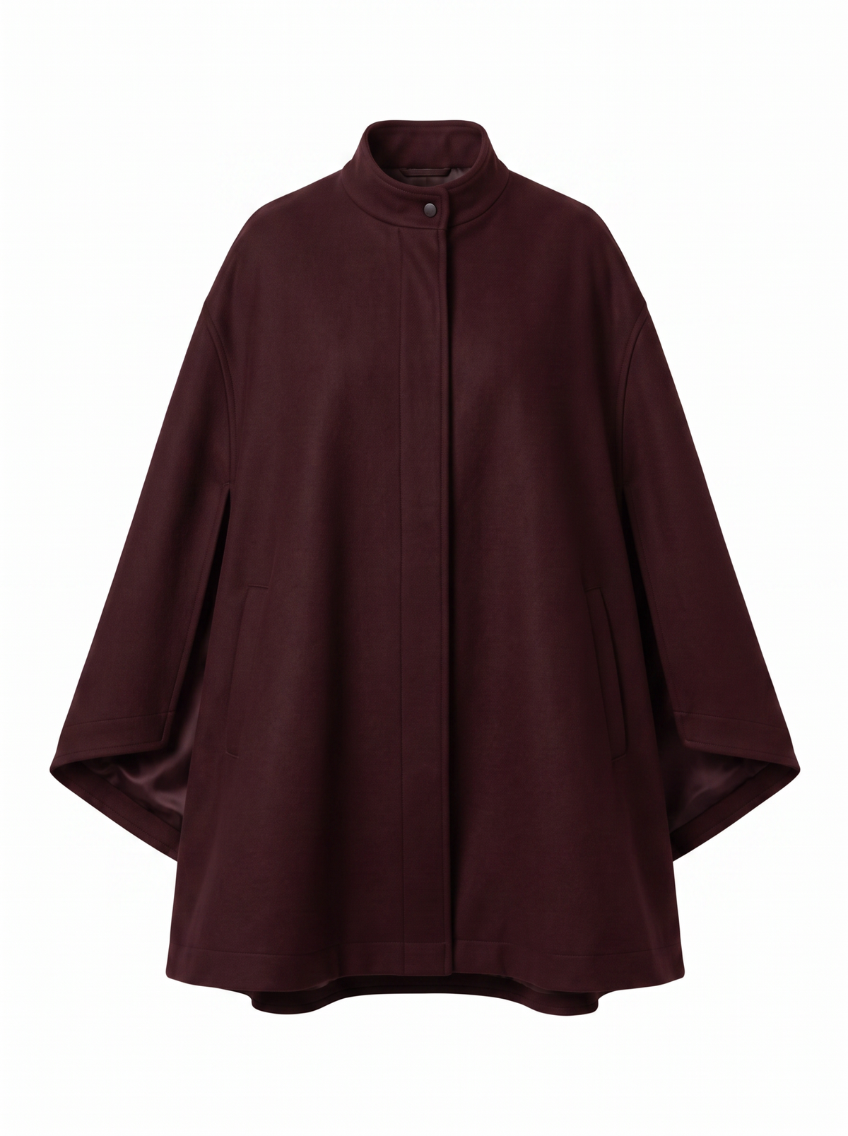 Kuro Cape - Oxblood Burgundy - front product
