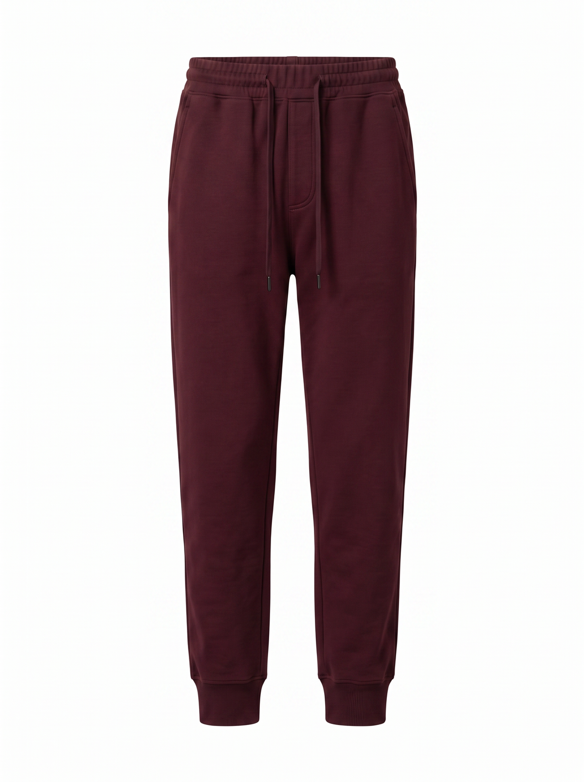 Noir Joggers - Oxblood Burgundy - front product