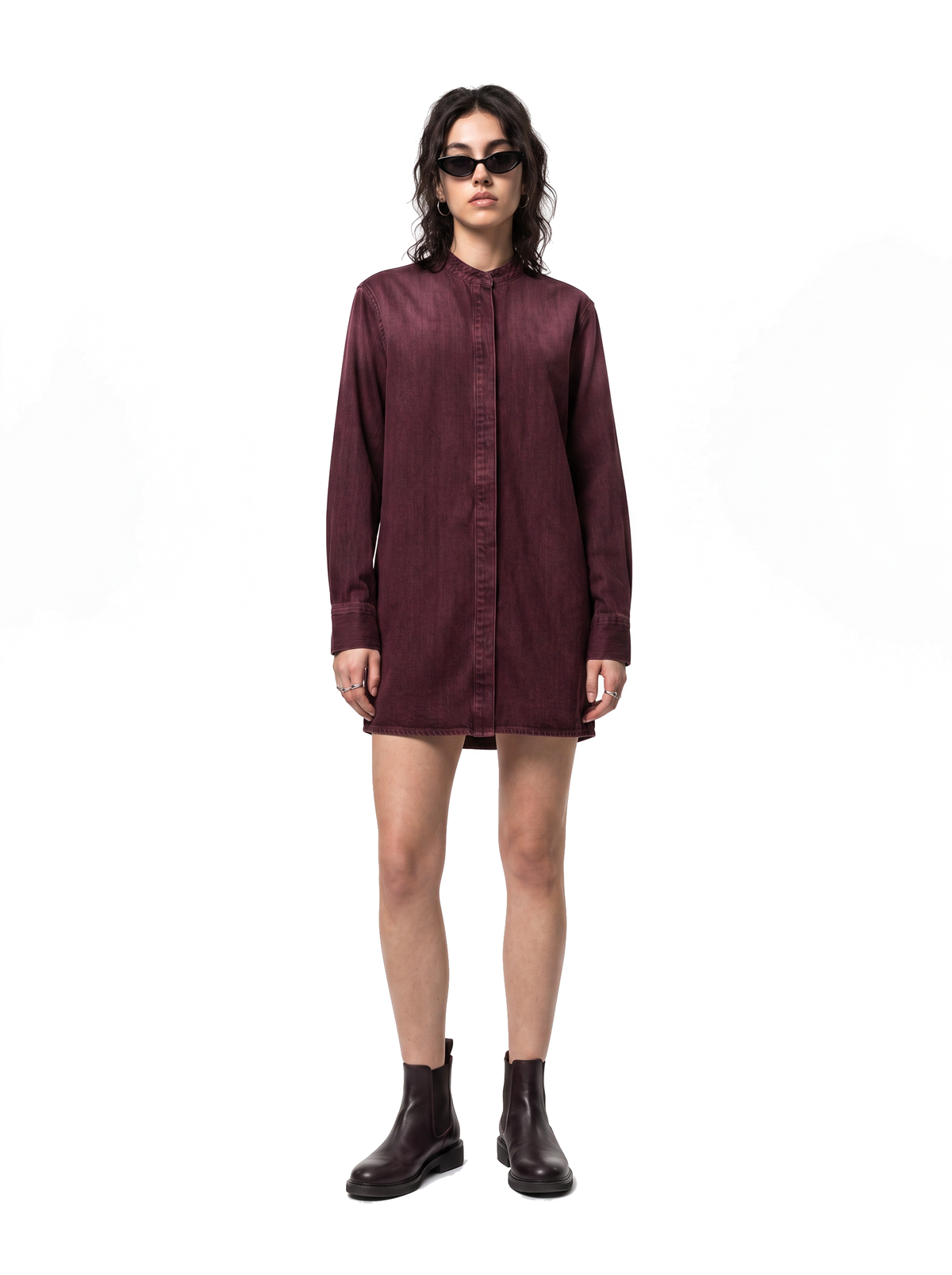 Noir Mini - Oxblood Burgundy - full model