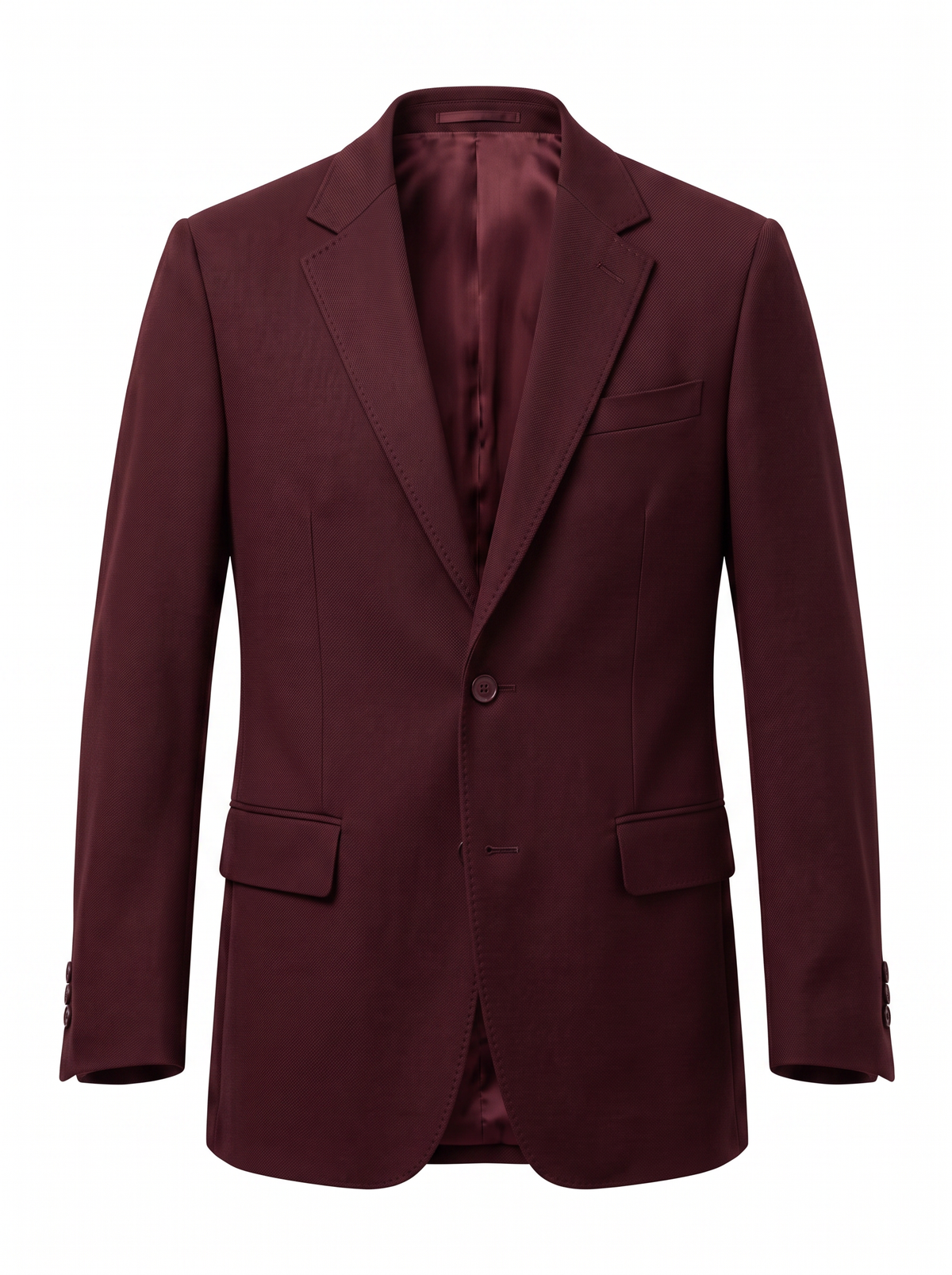 Sable Blazer - Oxblood Burgundy - front product