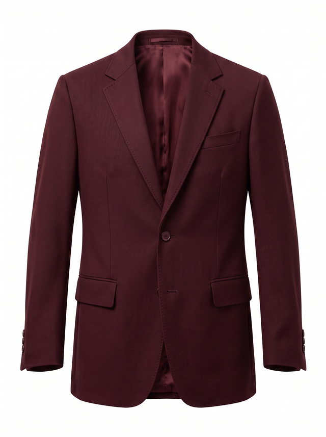 Sable Blazer - Oxblood Burgundy - front product