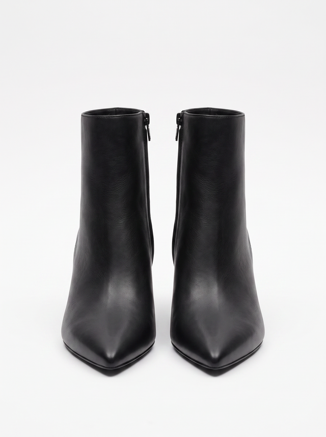 Sharp Leather Boot