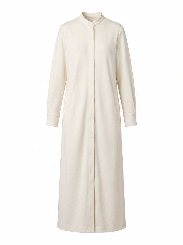Slender Robe - Bone Ivory - front product