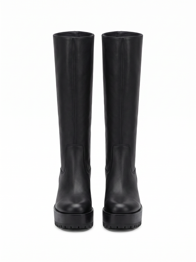 Tower Boots - Obsidian Black - front product