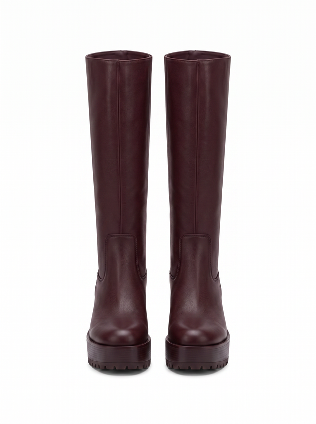 Tower Boots - Oxblood Burgundy - front product