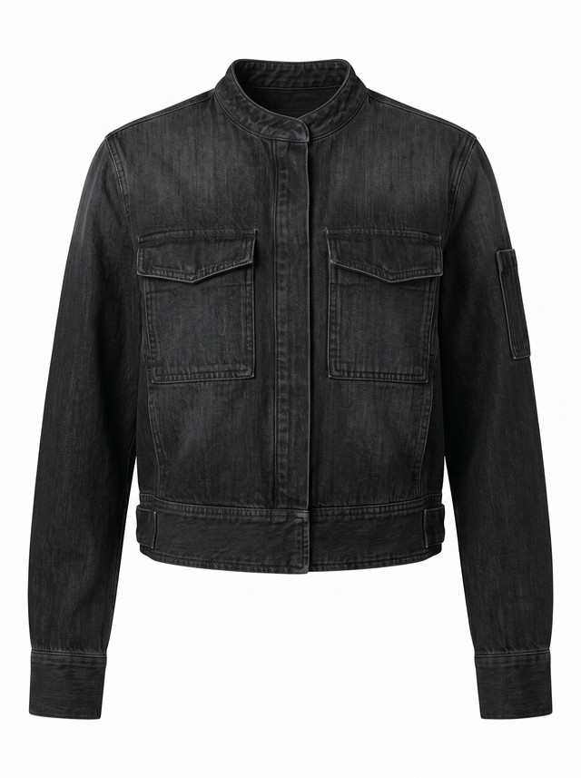 Umber Jacket - Obsidian Black - front product
